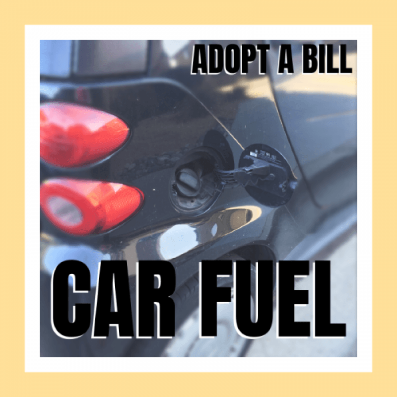 Adopt a Bill Car Fuel