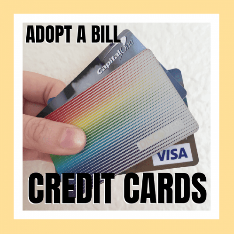 Adopt a Bill Credit Cards