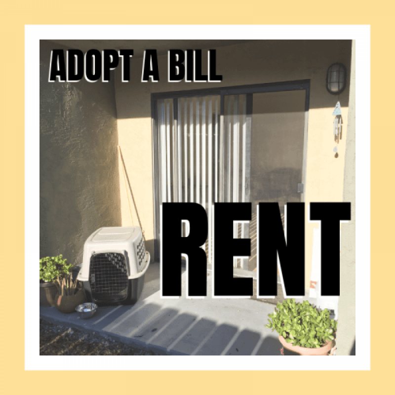 Adopt a Bill Apartment Rent