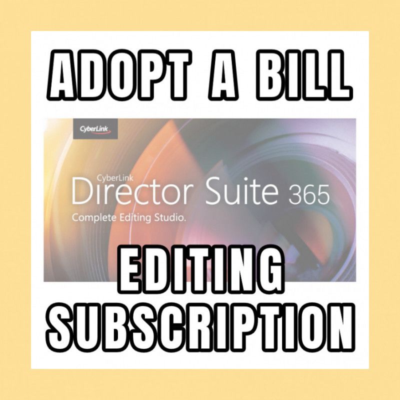 Adopt a Bill Editing Subscription