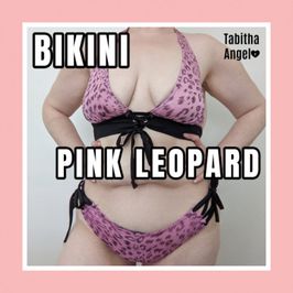 Bikini Pink Leopard Print