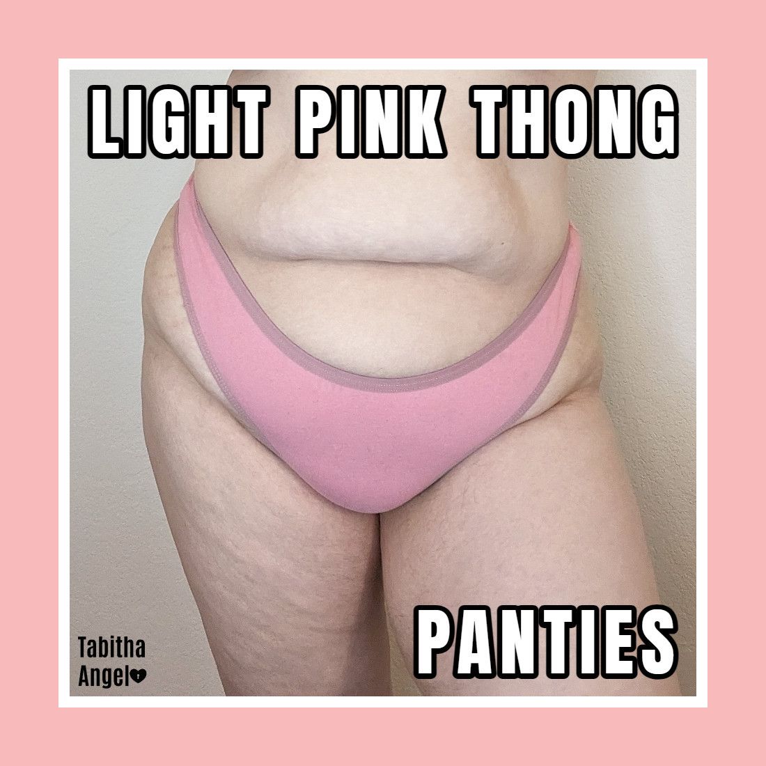 Panties Light Pink Thong