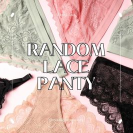 Get random lace panty