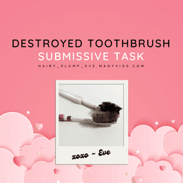 Destroyed Toothbrush for Subs