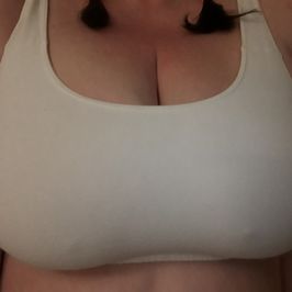 White sports bra