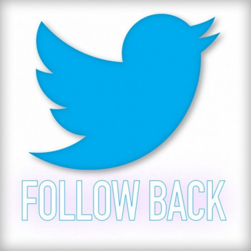 I will Follow You Back on Twitter