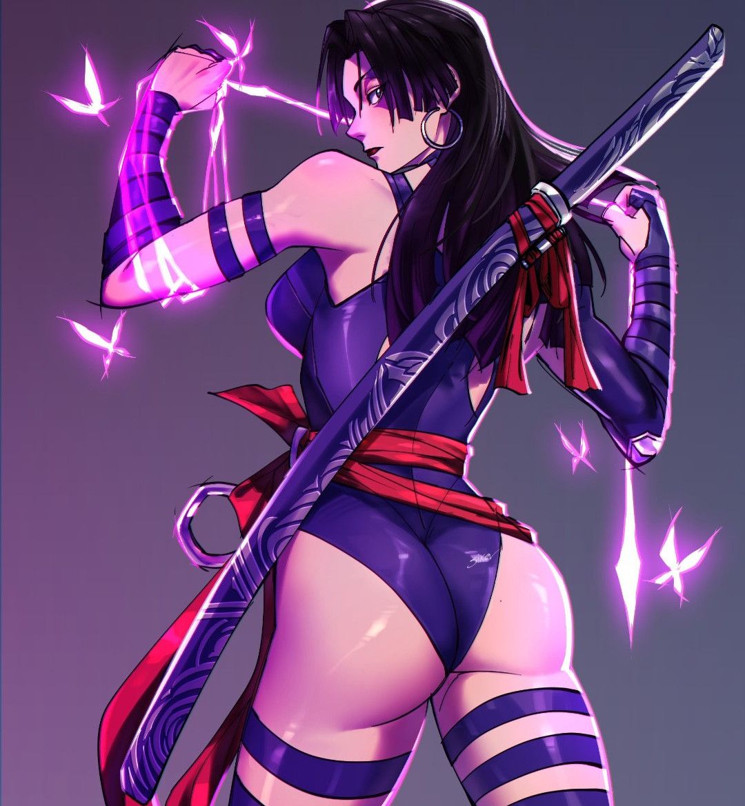 Psylocke Alternative Skin Cosplay