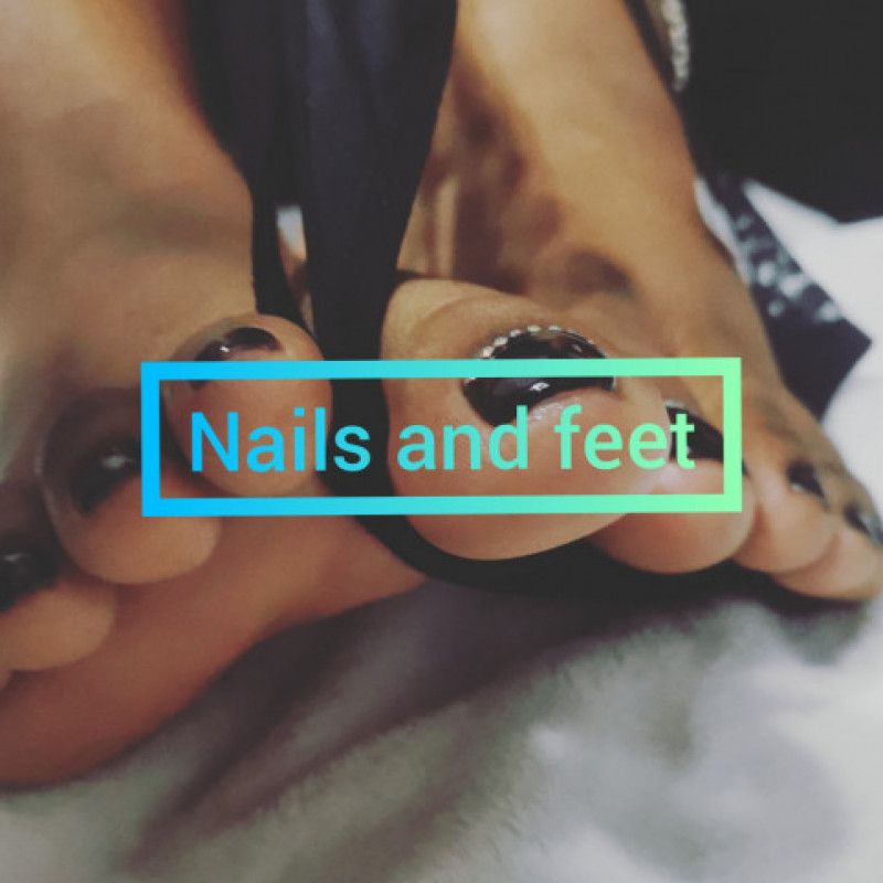 Nails and feet Photo set