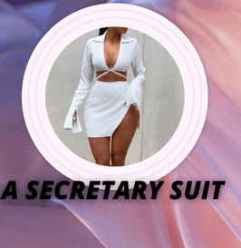 Sexy secretary costume