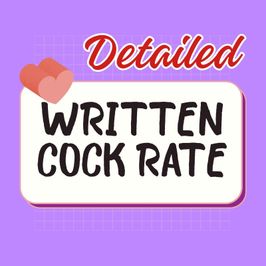 Written Cock Rate DETAILED