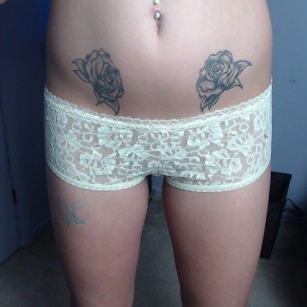 Yellow Lace Boyshorts