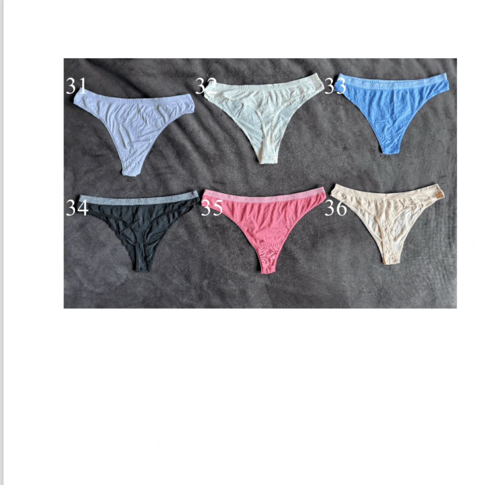 Cotton Thongs