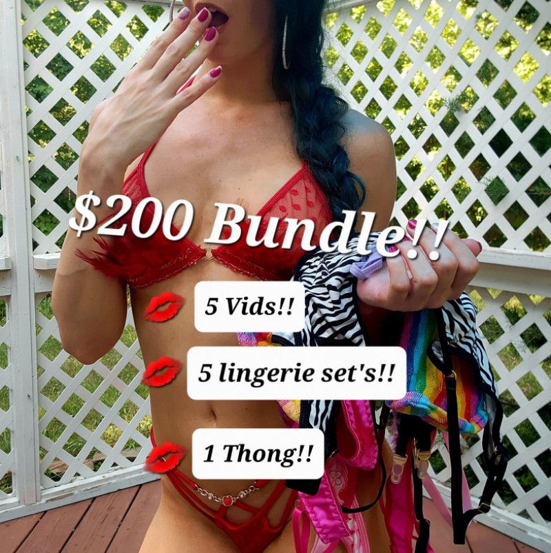 Lingerie And Video Bundle