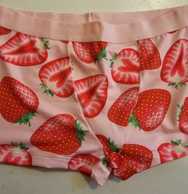 My Strawberry PJ Short Shorts