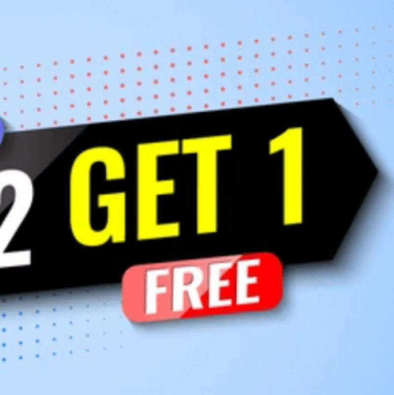 Buy 2 videos get 1 free