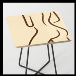 Sexy Silhouette End Table