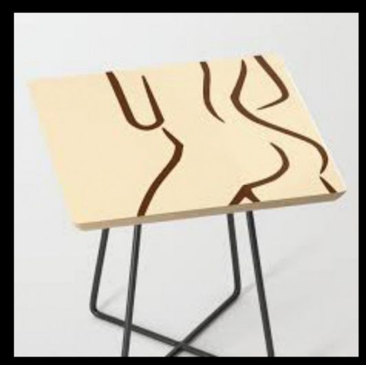Sexy Silhouette End Table