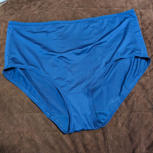 Dark Blue Microfiber Panties