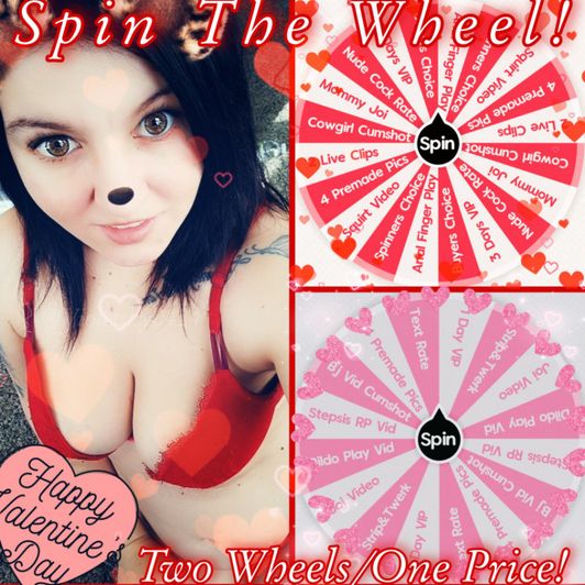 Valentine Wheel 6 Spins