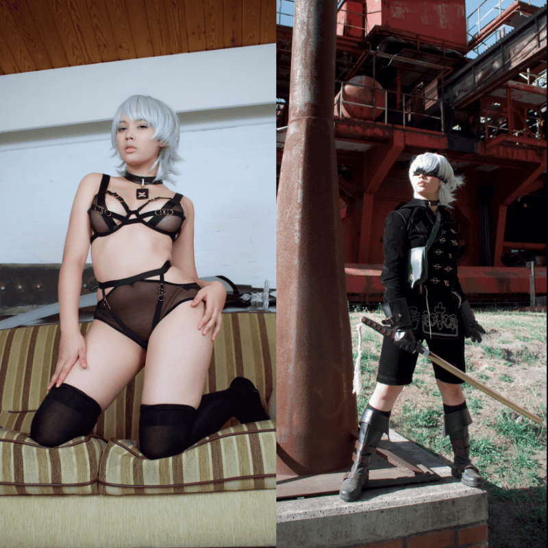 Gender bend 9S Nier Automata