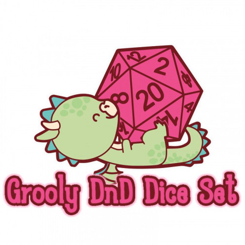 My Color Choice Grooly DnD Dice Set