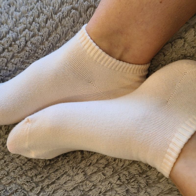 Light pink socks