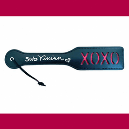 Sub Vivian autographed leather paddle