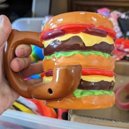 hamburger mug