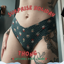 Surprise Holiday Thong Black Friday Bundle