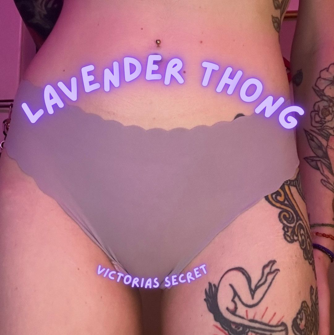 Lavender Thong