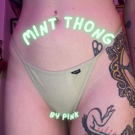 Mint Green Thong