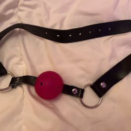 Vegan Leather Ball Gag