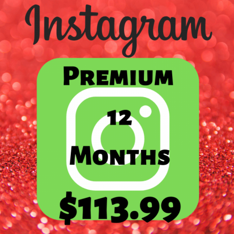 1 Year VIP Access Instagram Premium