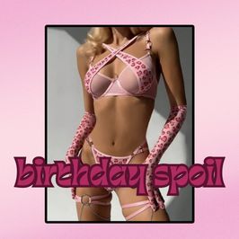 Get me: Pink Cheetah Lingerie Set