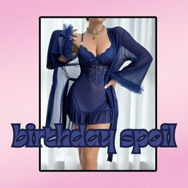 Get me: Blue Babydoll Set