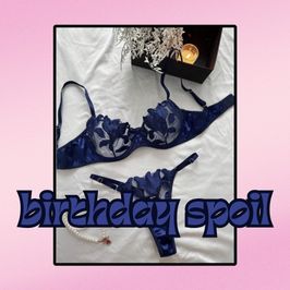 Get me: Blue Lingerie Set