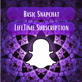 Basic Snapchat LIFETIME