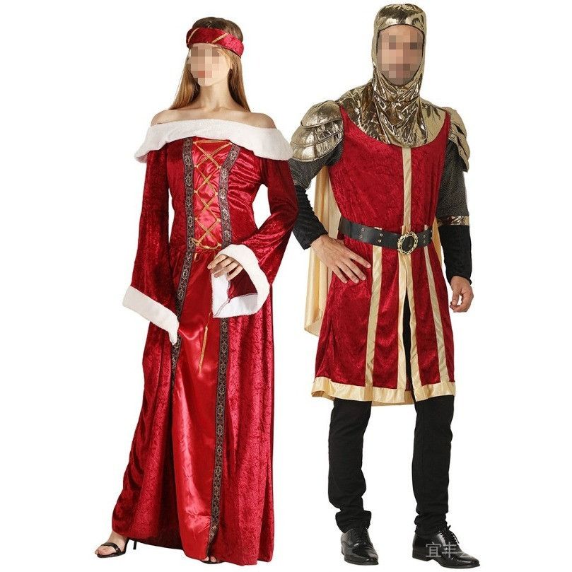 CrossBorder Manufacturer Supply Medieval King Queen Suit St