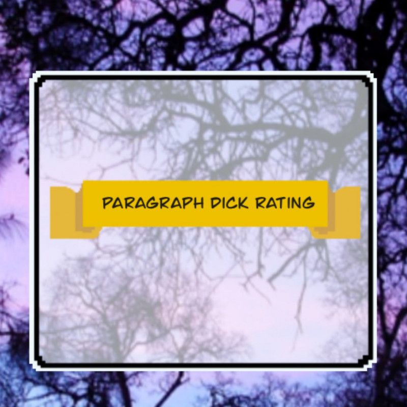 Written dick rating