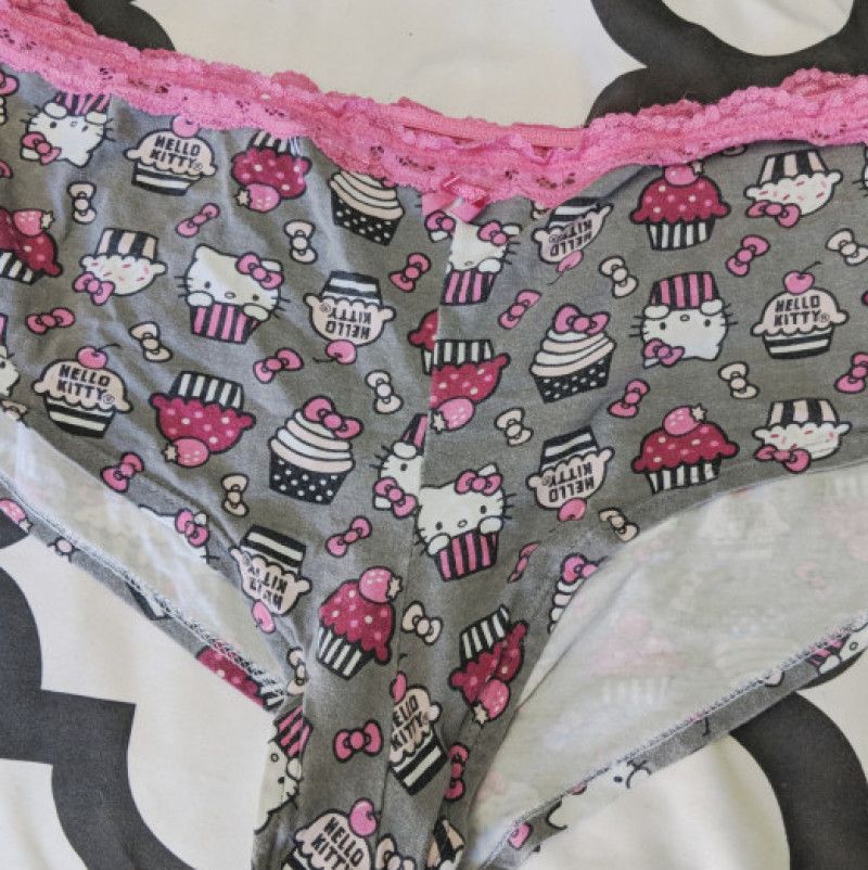 hello kitty cupcake boy shorts