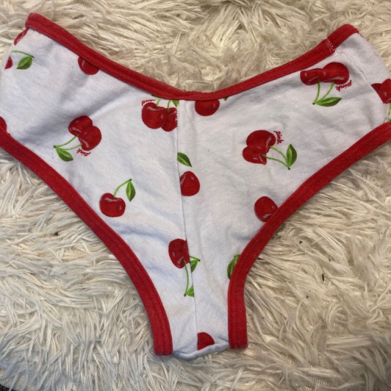 XS cherry panties I LOST my VIRGINITY IN