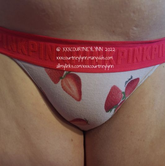 Courtneys Strawberry Panties
