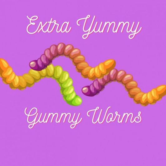 Extra Yummy Gummy Worms