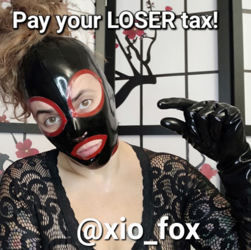 Small dick loser tax!