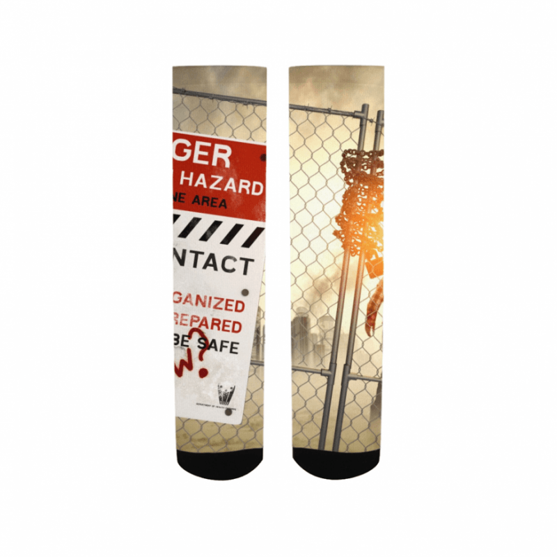 Post Apocalyptic World Womens Socks