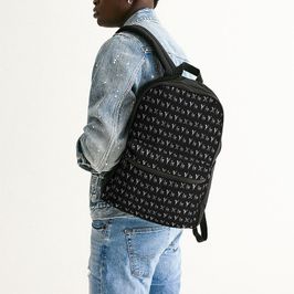 X is Y Small Canvas Backpack