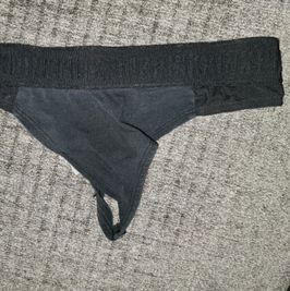 Black Victorias Secret Thong