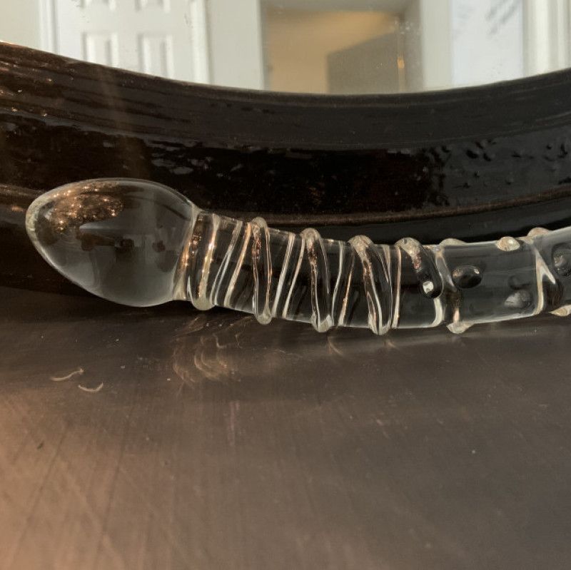 Double Sided Glass Dildo USED IN VIDEO