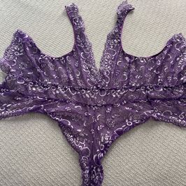 Purple Used Lingerie Bodysuit