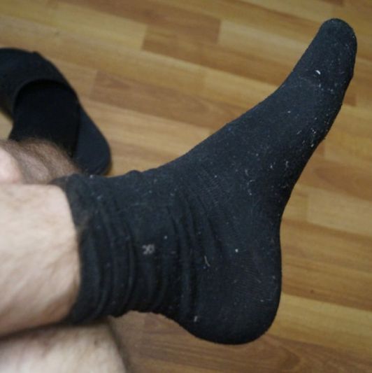 Socks in which I walked 20 kilometers an